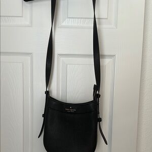 Kate Spade Black Crossbody Bag with Adjustable Strap